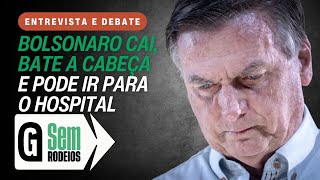Bolsonaro sofre traumatismo craniano e precisa de aval do STF para atendimento médico / SEM RODEIOS