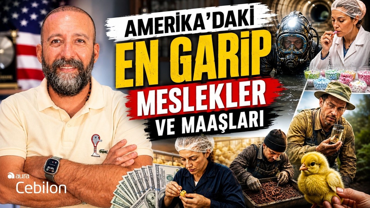 Amerika'daki En Garip Meslekler ve Kazançları