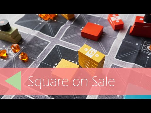 Square on Sale on the Bottom Shelf