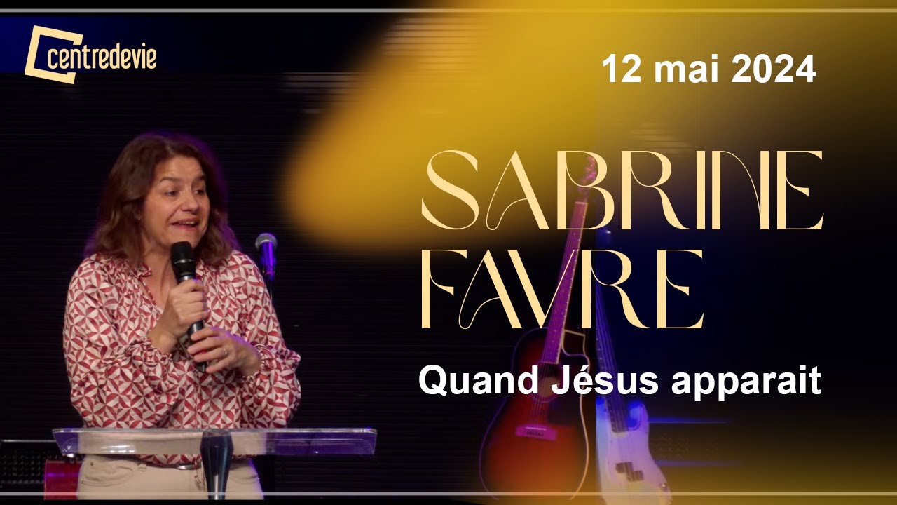 Quand Jésus apparait