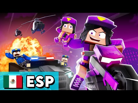 ZAM - ESP - Purple Girl "Chica Morada" (Soy Psico) - [VERSIÓN A ESPAÑOL OFICIAL] Minecraft Animation Music Video