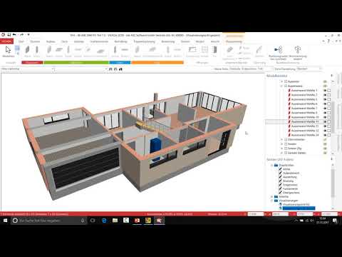 ViCADo 2018 - Fenster Modellstruktur