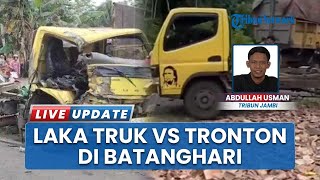 Salah Ambil Jalur Lawan karena Ngantuk, Kecelakaan di Batanghari Tak Terelakkan, Korbang Luka-luka