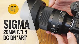 Video thumbnail for Sigma 20mm f/1.4 DG DN 'Art' lens review (full-frame & APS-C) by Christopher Frost