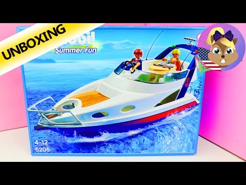 Playmobil Summer Fun 5205 Luxury Yacht - Unboxing