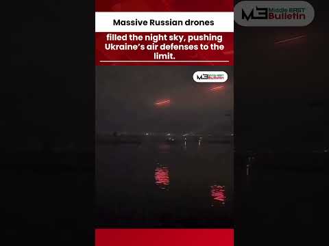 Russia Launches Massive Drone and Missile Barrage on Ukraine, Hypersonic Weapons Deployed