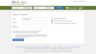 eBay Kleinanzeigen anmelden registrieren account erstellen Anmeldung