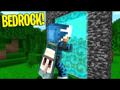 ENTRO NELLA DIMENSIONE BEDROCK SU MINECRAFT - ITA