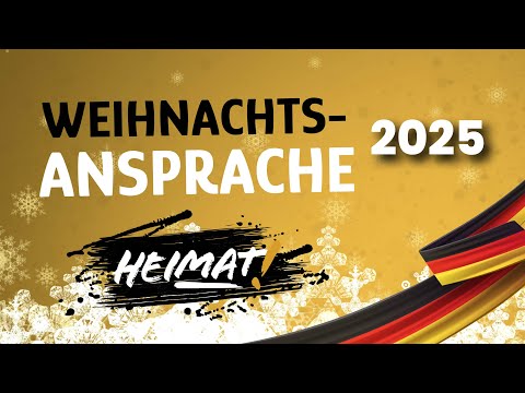 🎄Christmas Address 2025 | Peter Schreiber (HEIMAT)💛
