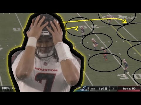 Film Study: CJ Stroud was AWFUL for the Houston Texans Vs the New England Patriots