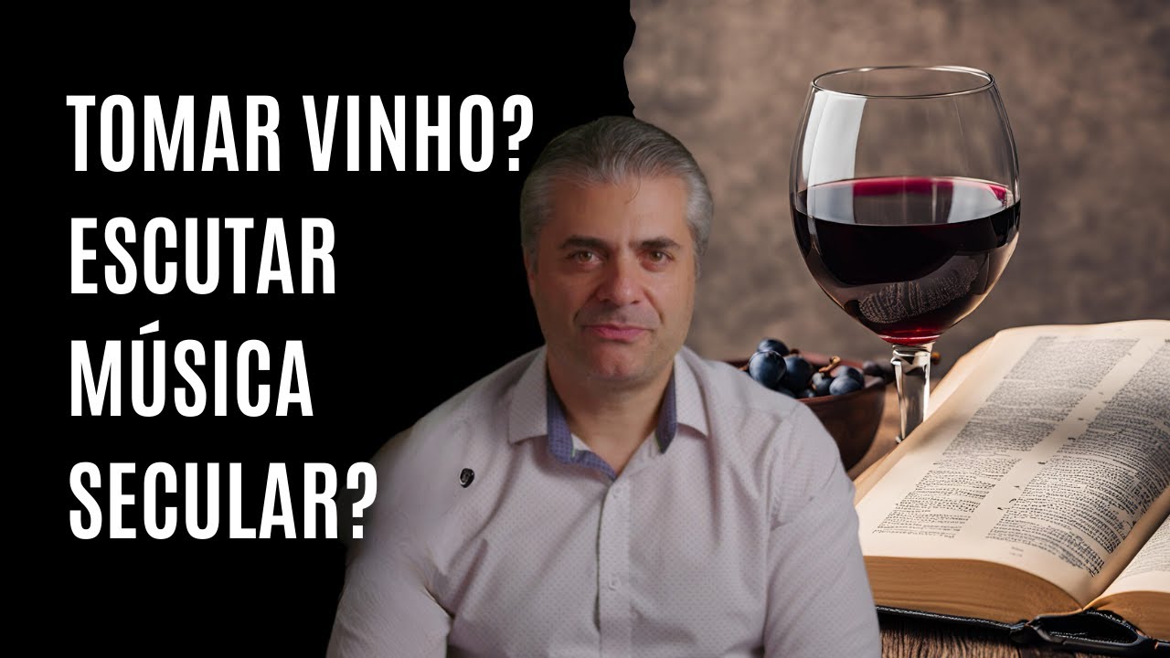 É PECADO tomar VINHO e ouvir MÚSICA SECULAR segundo a Bíblia? - Leandro Quadros