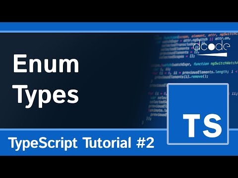 Enums Enumerated Types TypeScript Programming Tutorial 2
