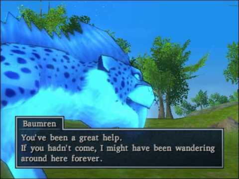 124 Dragon Quest 8 Cut-scene - Giving Sand of Serenity to Baumren