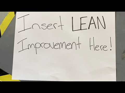 Lean Improvement - Production: Stock reordering system