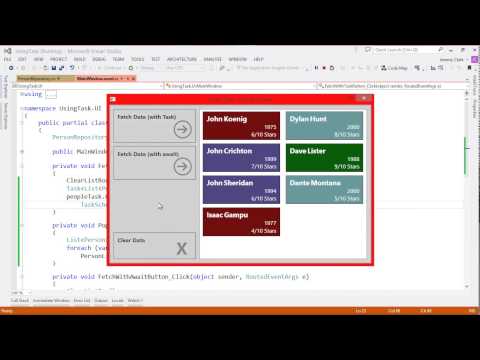 JeremyBytes - Task and Await in C# - Part 1: Consuming Asynchronous Methods