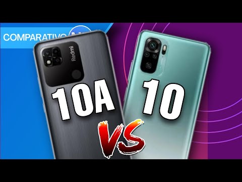 Redmi 10A VS Redmi Note 10 | Comparativo