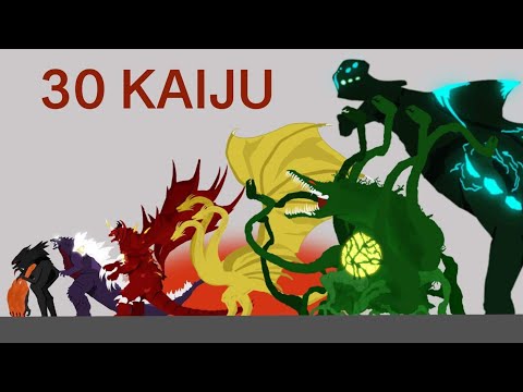 Kaiju Size Comparison 2023 (Monsterverse, Pacific Rim, Rampage)