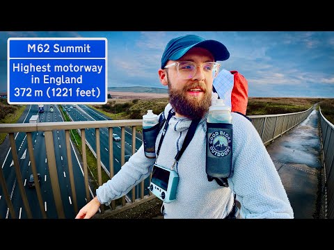 STEALTH CAMPING AT THE M62  - HIGHEST MOTORWAY IN ENGLAND
