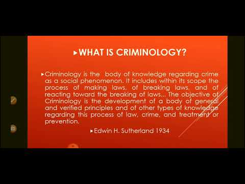 Criminology Essentials: Deviance, Sin, Crime, and Theories of Causation