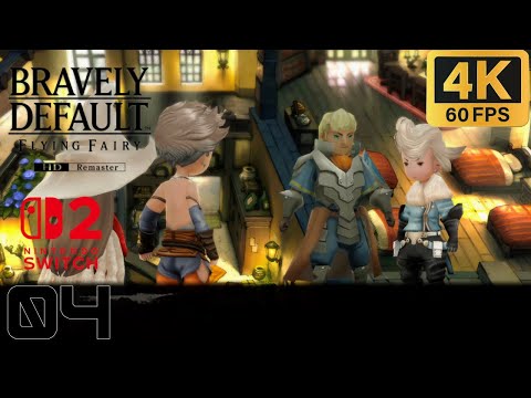 Bravely Default HD Remastered (SW2) [4K, 60FPS] Walkthrough Part 4 Meet Ringabel