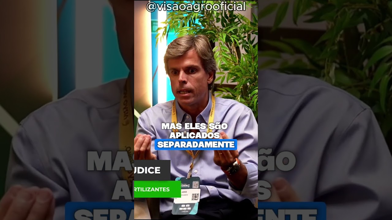 O FERTILIZANTE TRADICIONAL JÁ ERA? 🔥 #Fertilizantes #Bioinsumos #Shorts