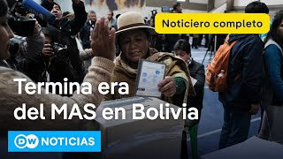 🔴 DW News October 19: Bolivia elects new president after 20 years of MAS power
