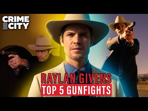 Raylan Givens' Top 5 Gunfights from Justified Season 1 (Timothy Olyphant)
