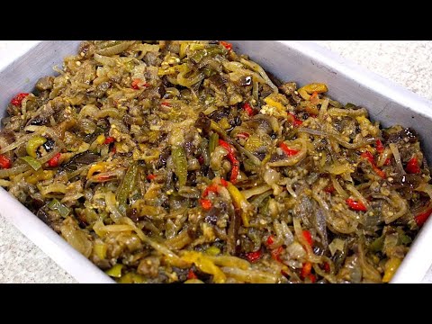 CAPONATA ANTEPASTO DE BERINJELA SUPER FÁCIL