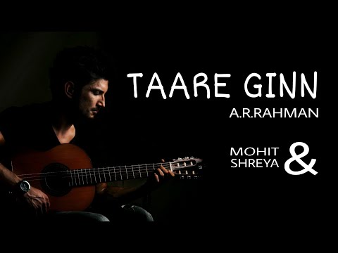 Taare Ginn (Lyrics) - Dil Bechara | Sushant & Sanjana | A.R. Rahman | Mohit & Shreya | Mukesh C