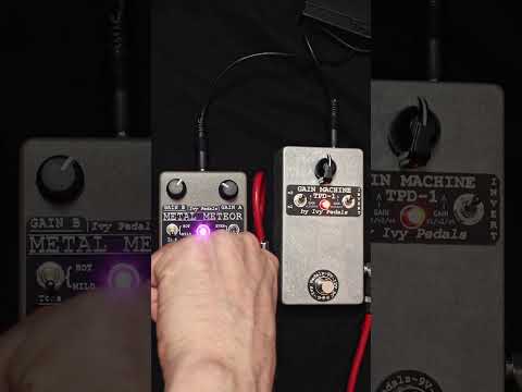 Ivy Pedals Gain Machine TPD-1 Standard Silver - 2026 | Reverb