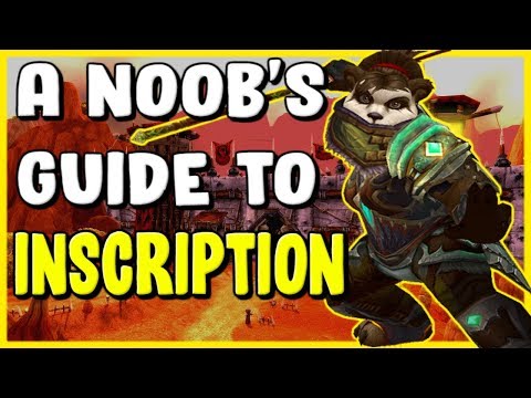 A Noobs Guide To Inscription In WoW BFA 8.3 - Gold Making, Gold Farming