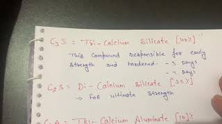 Heat of hydration of cement (Building material)