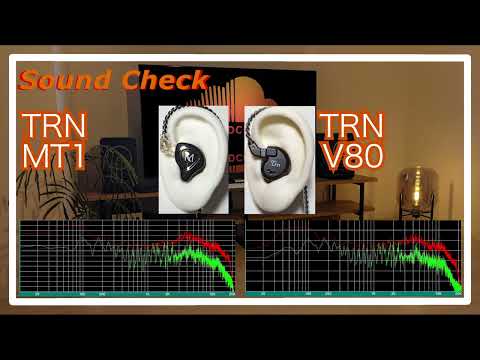 TRN MT1 vs TRN V80 [IEMs Chinese In-Ear Sound Comparison 中華イヤホン音比較]
