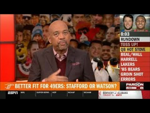 Pardon The Interruption | Wilbon: Colts, 49ers favorites to land Matthew Stafford!!