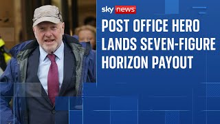 Sir Alan Bates lands seven-figure Horizon payout