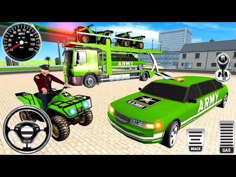 Army Vehicle Transport Truck - Army Vehicle Transport Game - Android Gameplay #2