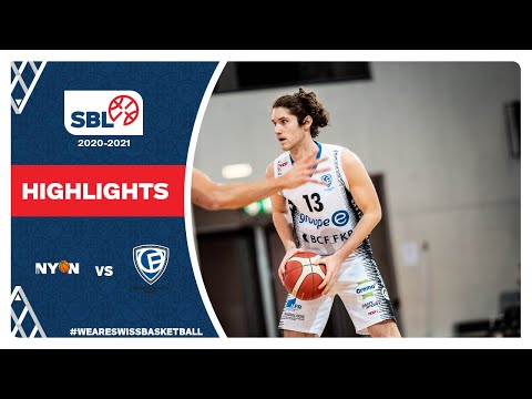 SBL 20/21 Highlights - BBC Nyon vs Fribourg Olympic
