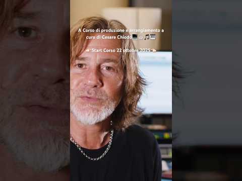 Corso di produzione e arrangiamento a cura dì Cesare Chiodo💻🎧🎵🎹