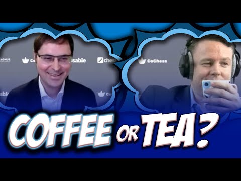 "I've never in my life ever tasted coffee" | Peter Leko and Jan Gustafsson - Tata Steel 2021