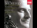 Yehudi Menuhin, Beethoven Violin Concerto in D major Op.61