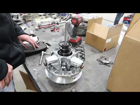 Canam Maverick X3 P-Drive Clutch kit install