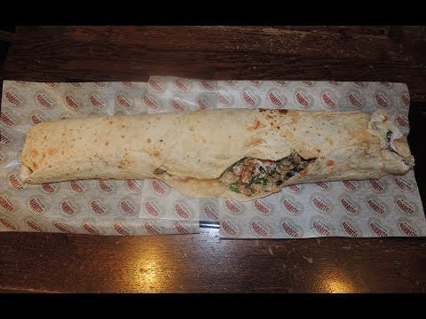Triple Mission Burrito Challenge in Oxford, England!! Video