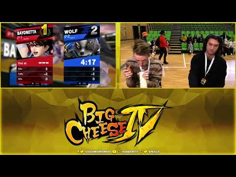 Big Cheese 4 SSBU: Jamie vs Bro1 (Bayonetta vs Wolf) - Pool Wave B