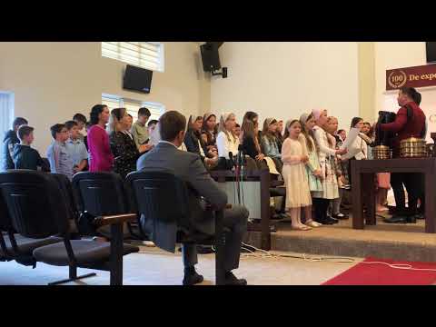 Grupa a-3-a de școală duminicală Vicovu De Sus în misiune la Bilca