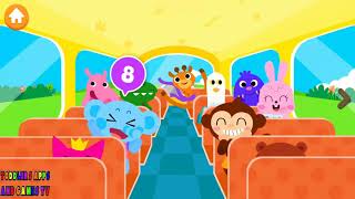 Pinkfong Car Town - School Bus | Fire Truck | Police Car | Excavator | Garbage Truck | Bulldozer