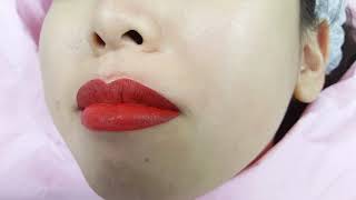 Oriental Asian Lips Permanent Makeup Cosmetic Tattoo by El Truchan @ Perfect Definition