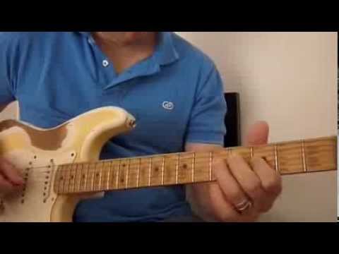 Hollywood Fats Lesson -  Rock this house -  INTRO note by note.