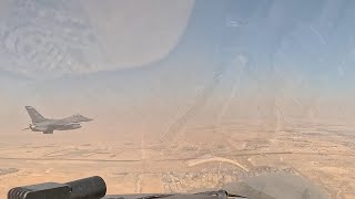 USAF Cockpit | F-16 Pilots at Bright Star 25, Cairo West AB #subscribe #aviation #military #history