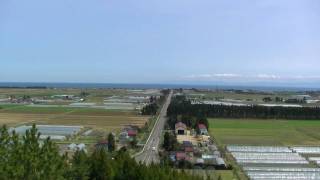 preview picture of video '重内展望台 @北海道知内町 Omonai Viewspot in Shiriuchi Hokkaido'