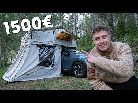 ASÍ SE VIVE en una TIENDA DE TECHO